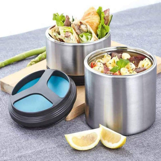 1.5L Vacuum Insulated Lunch Box, 2 Layer Stainless Steel Vacuum Insulated Lunch Box