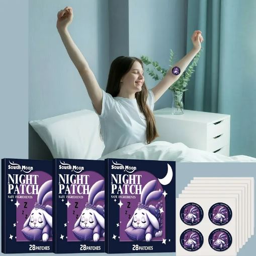 28pcs Sleep Patch for Night Sleep, Herbal Scented Sleep Comfort Patches Contains Safe Herbal Ingredients for all ages