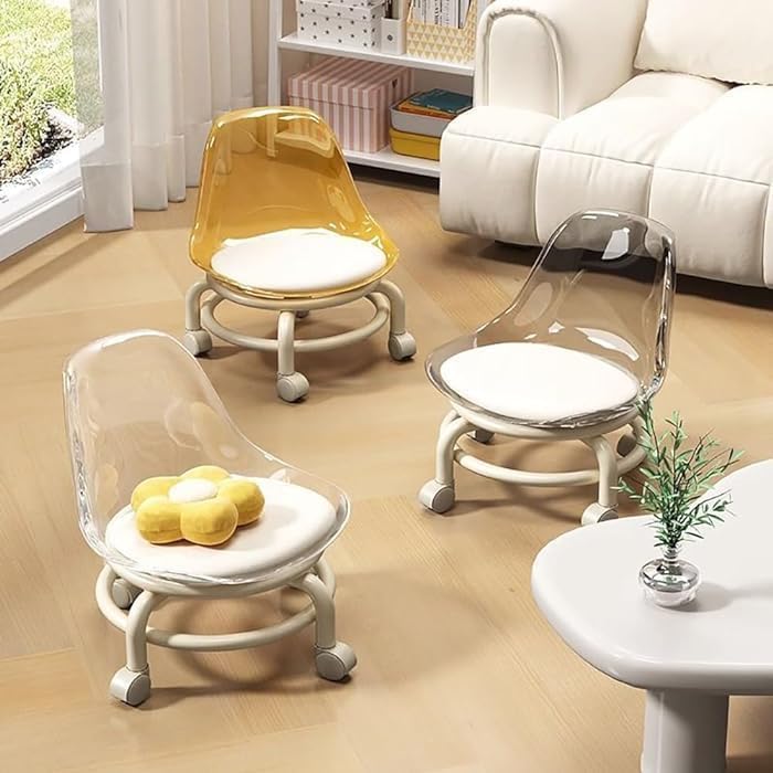 360° Swivel Moving Chair with Wheels Playful and Functional, Kid’s Party Chair