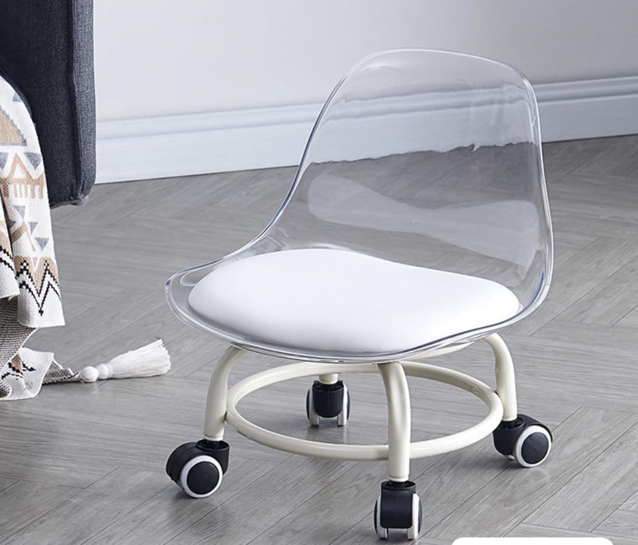 360° Swivel Moving Chair with Wheels Playful and Functional, Kid’s Party Chair