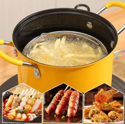 2L Deep Fryer Pot with Basket