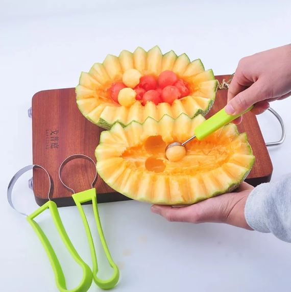 4 In 1 Fruit Carving Tool Set