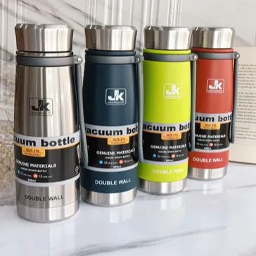 850ml Insulated Vacuum Thermo Bottle Leakproof Stainless Water Flask