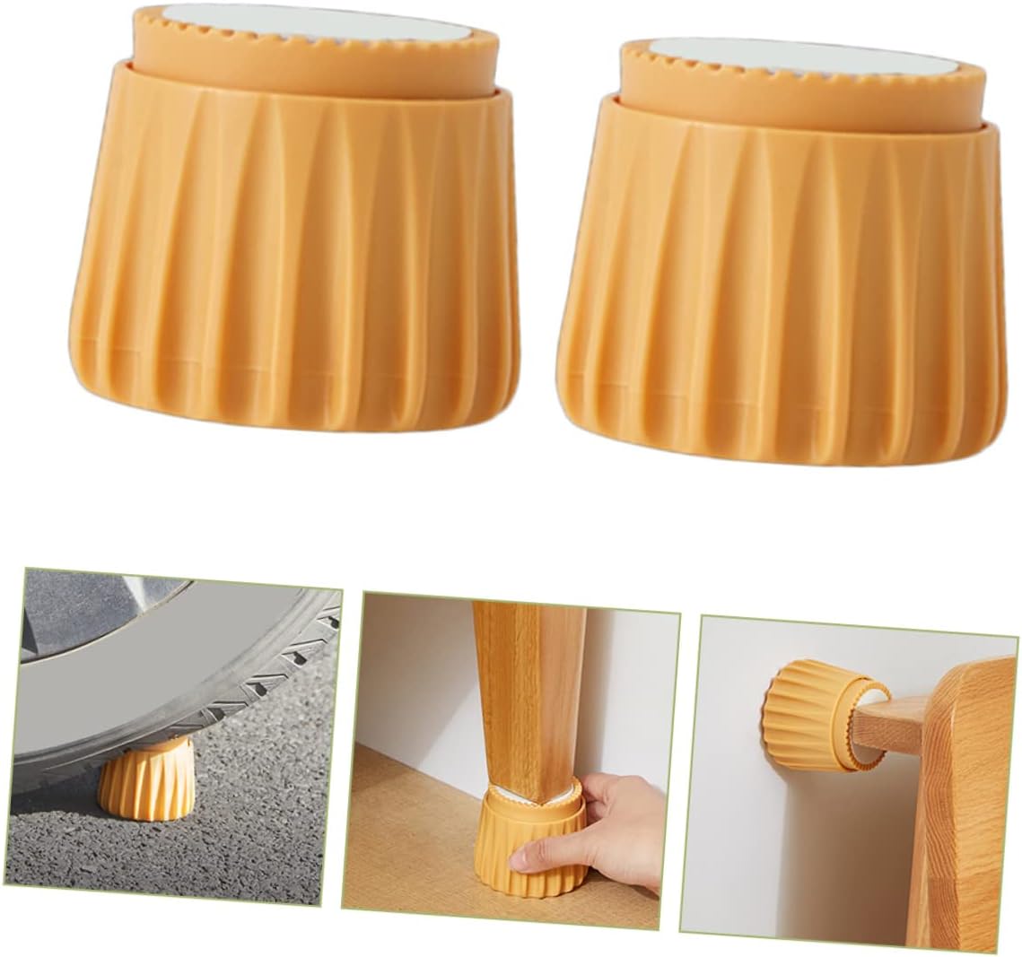 (Pack of 2) Adjustable Headboard Stabilizer Bed Fixer, Self-Adhesive Headboard Stabilizer
