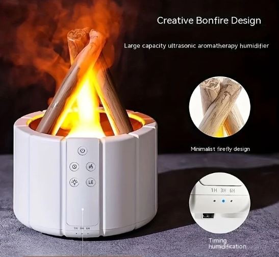 Bonfire Humidifier, Bonfire Diffuser with Remote Control
