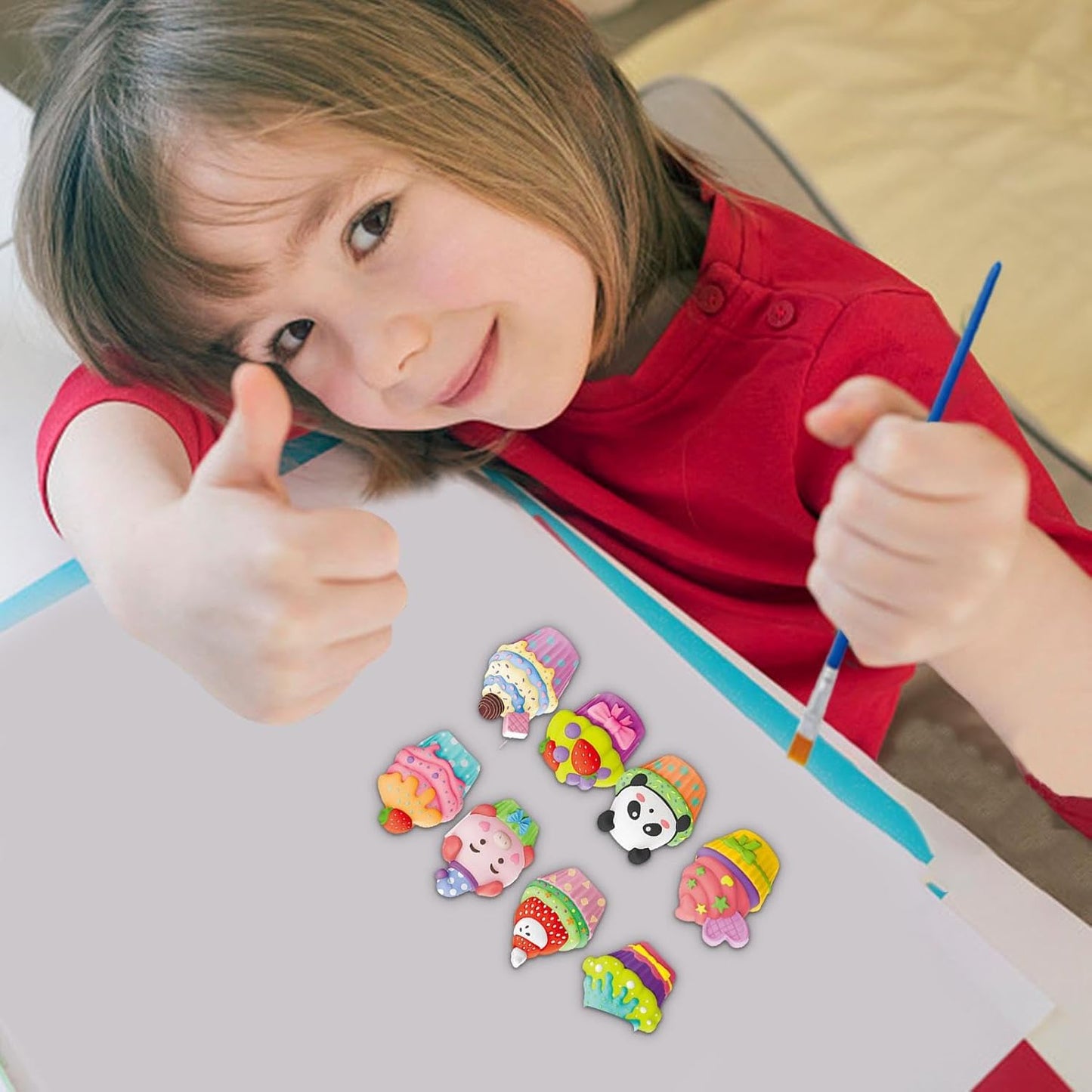 DIY Dessert 3D Mould and Paint for Kids