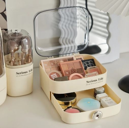 Dustproof Organizer for Cosmetics & Jewelry