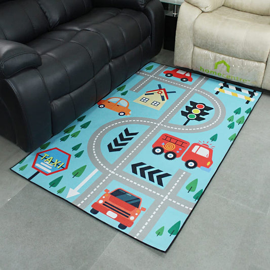 Wonderland Kids Floor Mat Educational Play Mats for Playroom Living Room