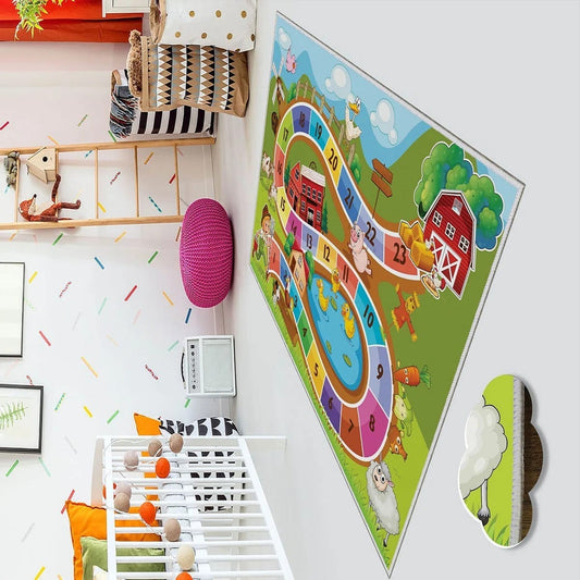 Adventure on the Farm Farmyard Fun Game Floor Mat