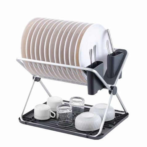 Foldable Aluminum Dish Drying Rack