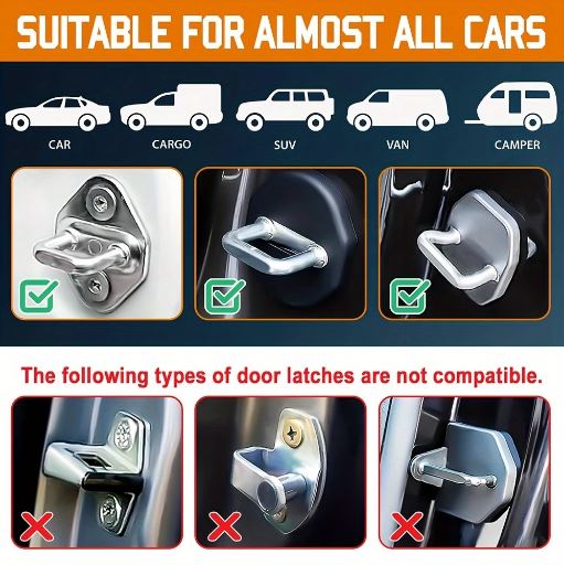 Foldable Car Door Step with Safety Hammer & Anti-Skid Wheel - Multi-Functional Car Door Climbing Pedals, Durable Aluminum Alloy (Black)