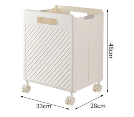 Multifunctional Foldable Laundry Hamper Basket with Wheels