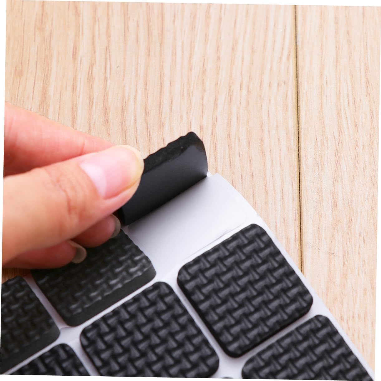 (Pack of 15) Furniture Feet Pads - Non-Slip Rubber Furniture Pads, Self-Adhesive Chair Leg Floor Protectors