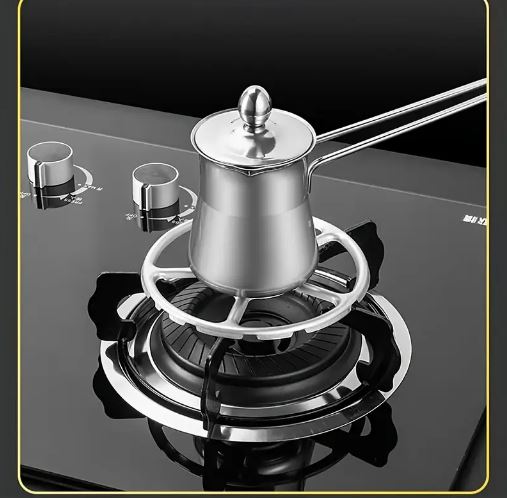 1pc Heavy-Duty Metal Gas Stove Burner Grate - Anti-Slip, Multi-Claw Design, Durable Kitchen Essential, Stove Top Protectors