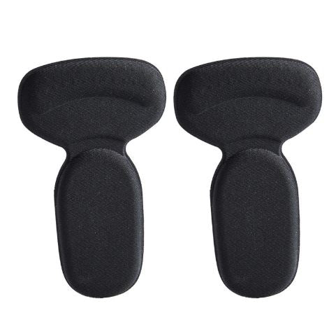 1 Pair Heels Cushioning Pads Black Heel Cushion Inserts Prevent Blisters Pains and Loose Shoes