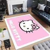 Cartoon Hello Kitty Cute Non-Slip Mats for Living Room Bedroom Home Decor