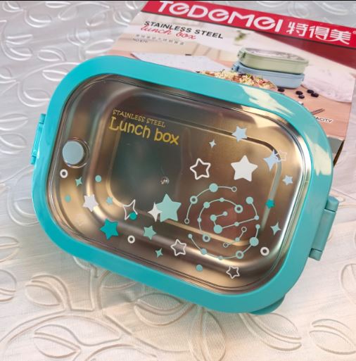 Stainless Steel Single Layer Bento Lunch Box