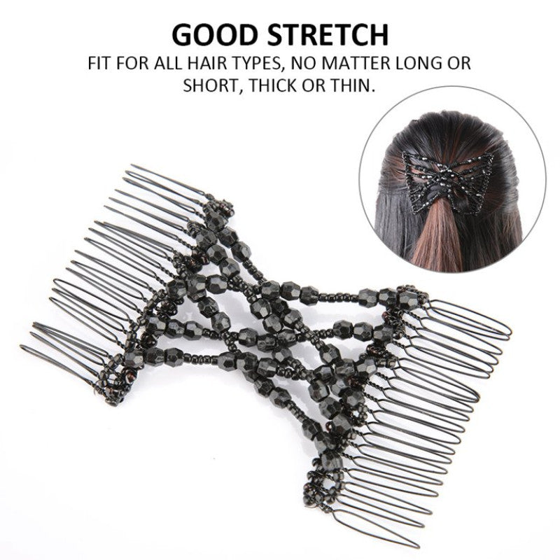 Magic Elastic Hair Comb Clip For Hair Styling - Women Hair Accessory