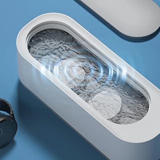 Multifunctional Ultrasonic Cleaner for Jewelry, Coins, Eyeglasses, Watches | Ideal for Home Jewelry Cleaning