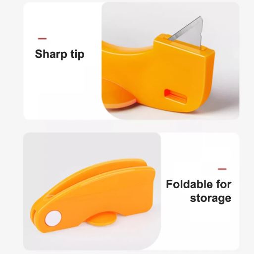 Multifunctional Orange Peeler, Orange Peeler Tool With Folding Handle Fruit Peeler