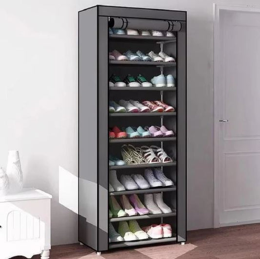 Multi-Layer Shoe Rack Organizer Dustproof Shoe Cabinet
