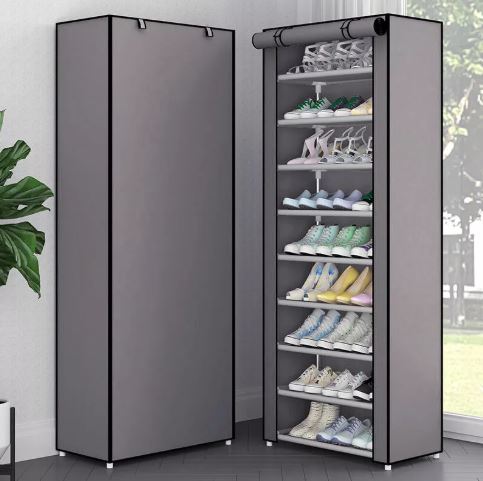 Multi-Layer Shoe Rack Organizer Dustproof Shoe Cabinet