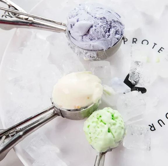 Stainless Steel Ice Cream Scoop Multi Use Food Spoon