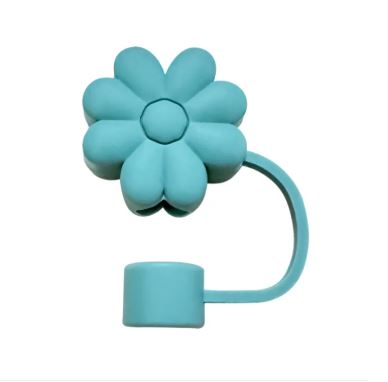 Stanley Straw Cover Silicone Straw Cover 3D Flower