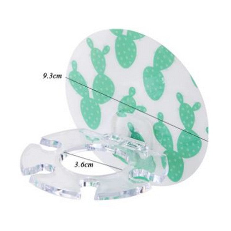 1pc Toothbrush & Paste Holder Wall-Mounted - Bathroom Storage Rack Bathroom Accessories