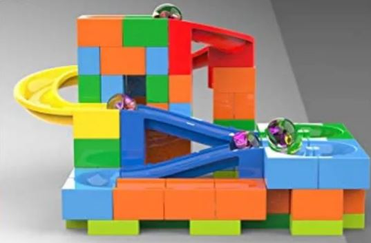Track Maze Toy Bricks – 98 pcs
