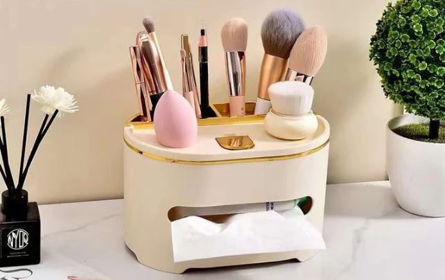 Versatile Multipurpose Desktop Tissues Box