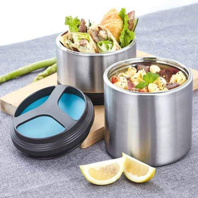 1.5L Vacuum Insulated Lunch Box, 2 Layer Stainless Steel Vacuum Insulated Lunch Box