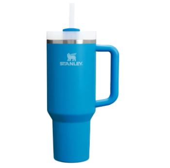 STANLEY Quencher H2.0 FlowState Stainless Steel Vacuum Insulated Tumbler with Lid and Straw for Water, Iced Tea or Coffee (40 oz)