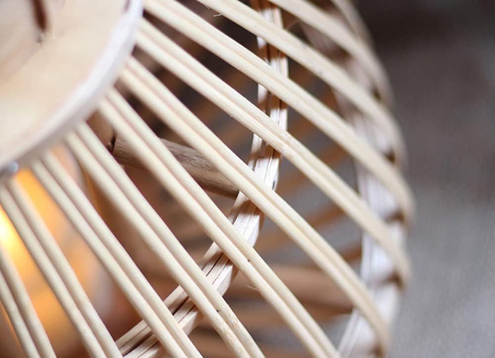 Decorative Handmade Bamboo Woven Wind Lantern Candle Holder Lantern Ornaments