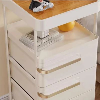 Bedside Décor & Storage Table, Side Table Storage Drawers