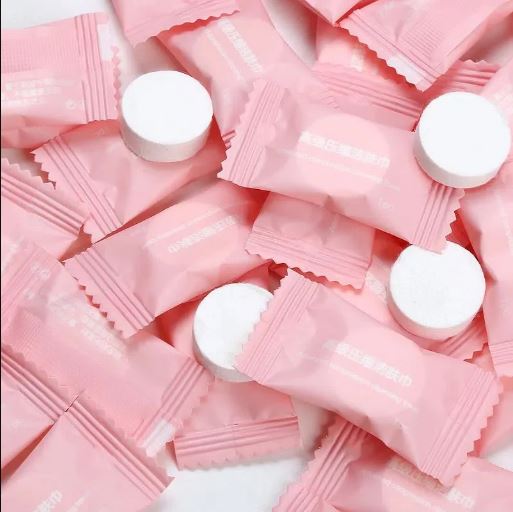 10pcs Expandable Compressed Mini Cleaning Towel Tablet