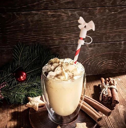1pc Tumbler Straw Toppers - Cute Bow Style