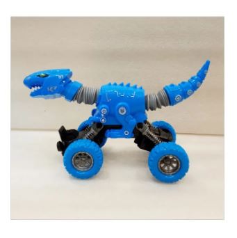 Retractable Dinosaur Friction Pull Back Toy