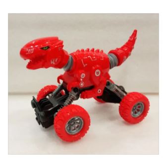 Retractable Dinosaur Friction Pull Back Toy