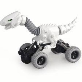 Retractable Dinosaur Friction Pull Back Toy