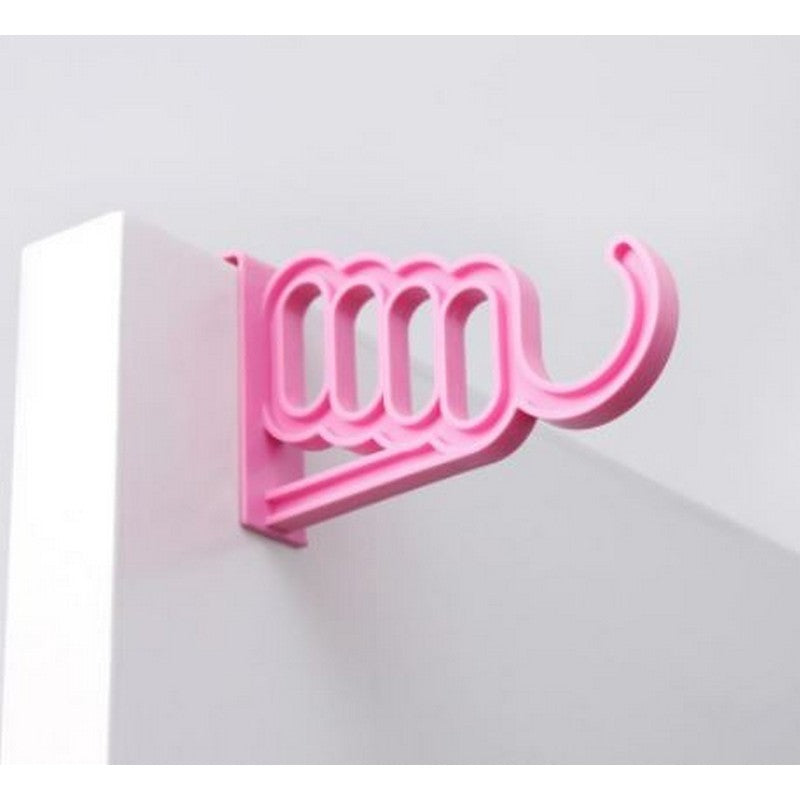 Multi-Function Home Accessories Foldable Clothes Hanger Drying Rack 5 Hole Suit Bathroom Door Plastic Organizer