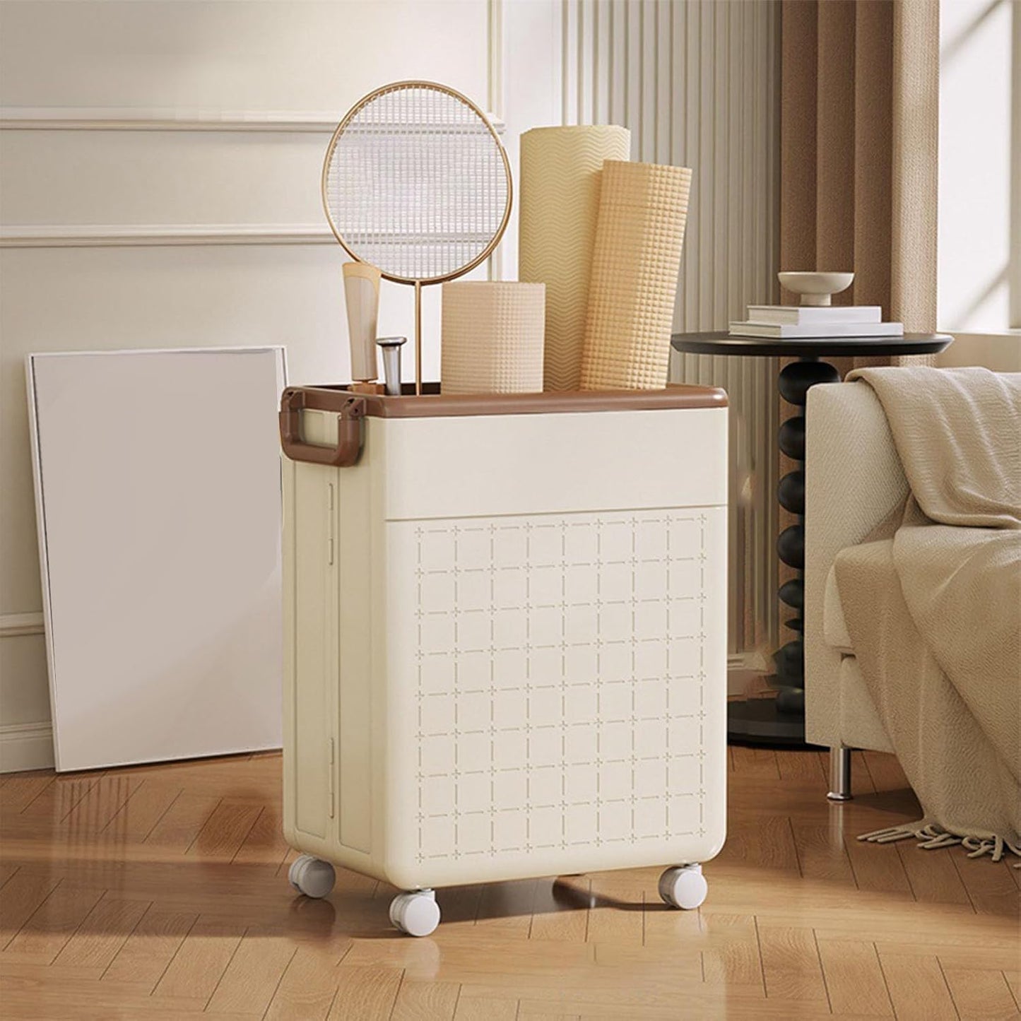 Foldable Storage Box - Foldable Storage Bin/Basket for Sports Equipment, Dirty Clothes, Toys