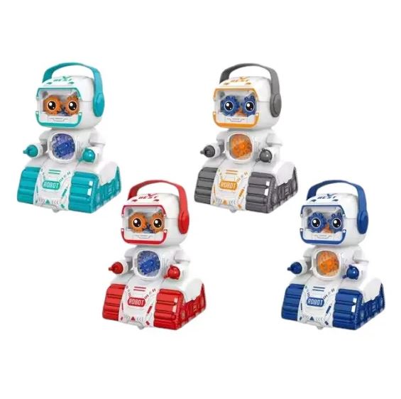 New Design Friction Gear Robot Toy, Mini Robot Toy