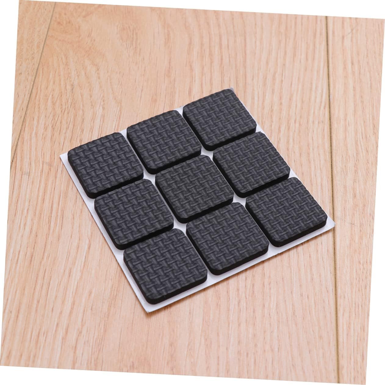 (Pack of 15) Furniture Feet Pads - Non-Slip Rubber Furniture Pads, Self-Adhesive Chair Leg Floor Protectors