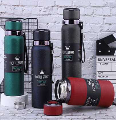 Glitter Bottle Insulated Thermos 1000ml Keeps Hot & Cold