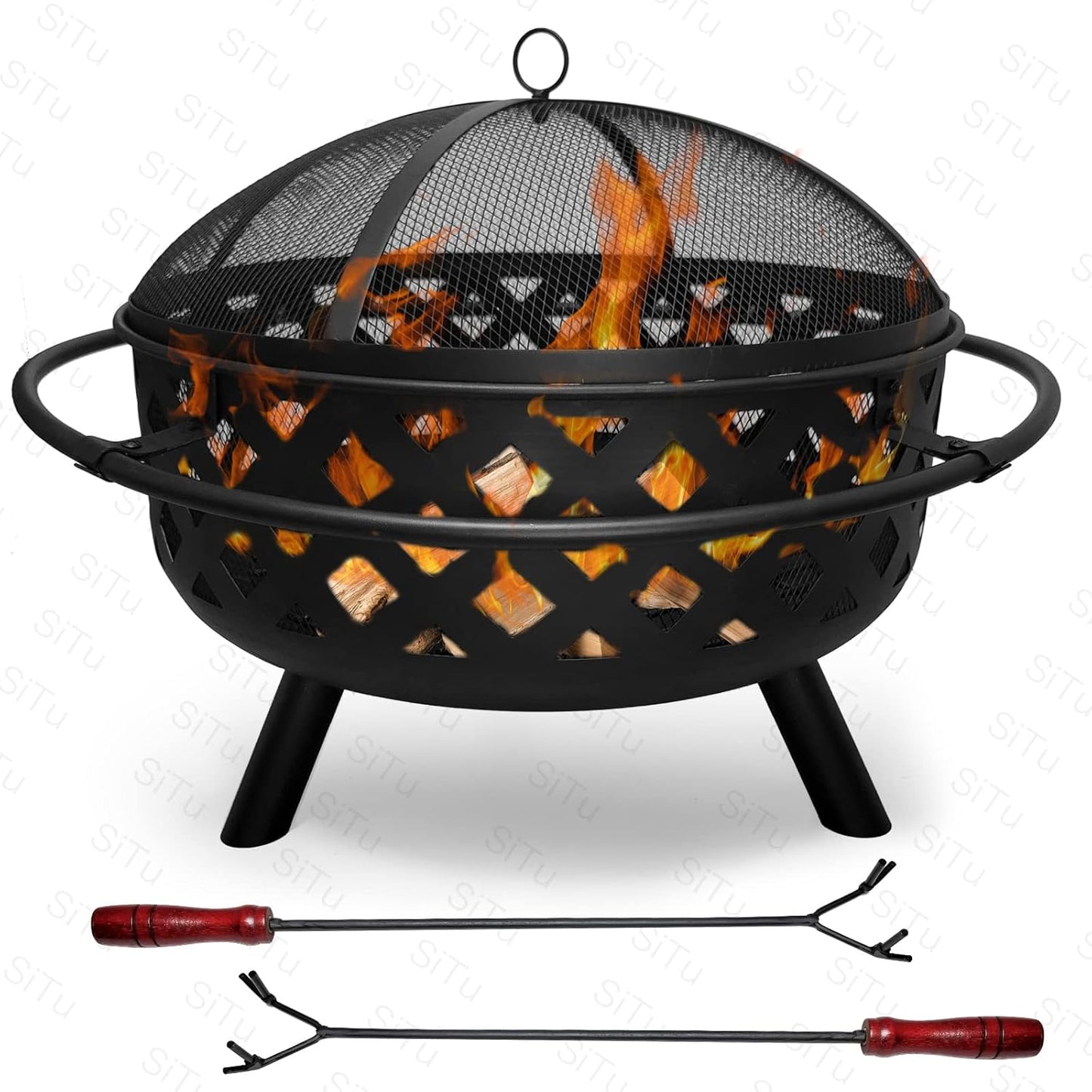 Heavy-Duty Outdoor Round Fire Pit