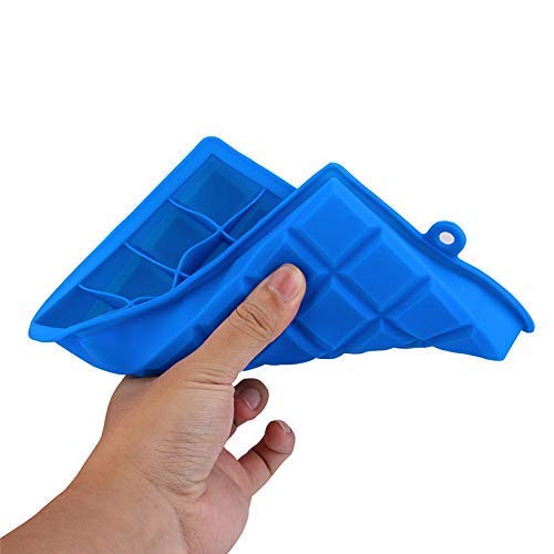 Ice Cube Tray Easy-Release Silicone & Flexible 24-Ice Cube Trays with Spill-Resistant Removable Lid