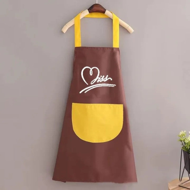 Kitchen Cooking Apron Miss Style Double Shaded