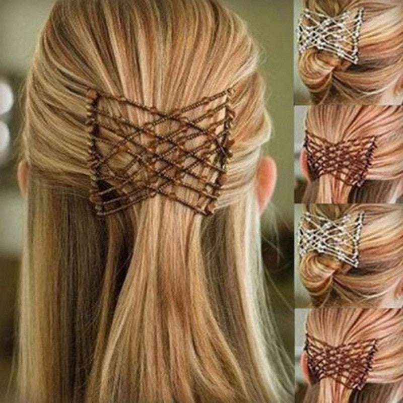 Magic Elastic Hair Comb Clip For Hair Styling - Women Hair Accessory