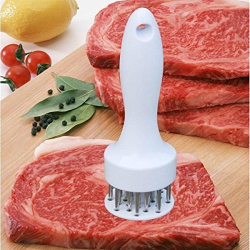Meat Tenderizer - Stainless Steel Needles Multi Function Meat Tenderizer